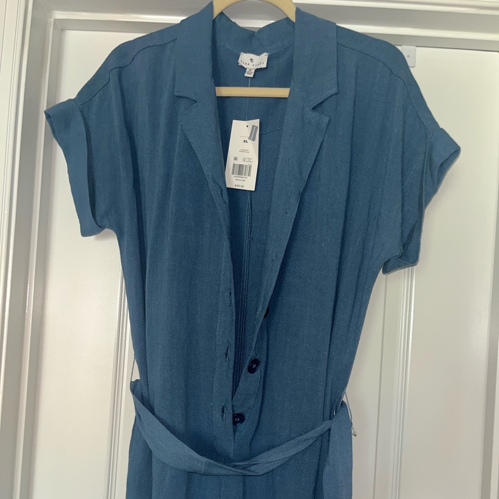 Denim Romper